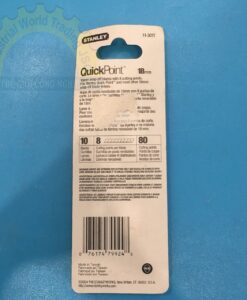 Lưỡi cắt chiều dài 4-1/4”, 107.95mm, phù hợp với dao cắt 18mm   11-301T STANLEY