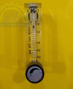 Lưu lượng kế đo khí có van điều tiết 0.2-2L/P  LZM-4T (0.2-2L/P) ZYIA KINGTAI
