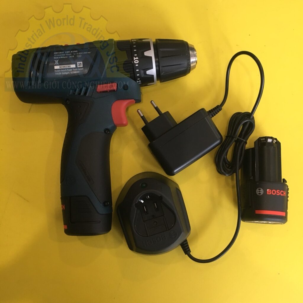 Máy khoan động lực dùng pin 12V   GSB 120-LI SET BOSCH