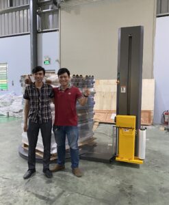 Máy Quấn Màng Pallet Tự Động tải trọng 2000kg, kích thước đóng gói 500-1200mm  TGCN-51092 JCVTECH