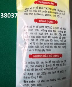 Men xử lý bể phốt, 200g TGCN-38037 TICTAC