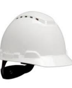 Mũ bảo hộ lao động màu trắng có lỗ thông thoáng H701V 3M