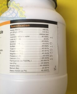 Natri Clorua 500g NaCl OEM-1855
