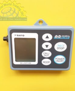 Nhiệt ẩm kế tự ghi dải đo nhiệt độ -15 đến 65.0°C, dải đo độ ẩm 10 đến 99.9% rh datalogger model SK-L200THII Alpha (Main Unit) -15 to 65.0°C SK-L200THIIα Sato