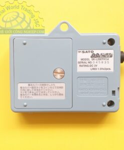 Nhiệt ẩm kế tự ghi dải đo nhiệt độ -15 đến 65.0°C, dải đo độ ẩm 10 đến 99.9% rh datalogger model SK-L200THII Alpha (Main Unit) -15 to 65.0°C SK-L200THIIα Sato