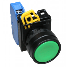 Nút nhấn không đèn size 22mm 1NO nhấn giữ  YW1B-A1E10G IDEC