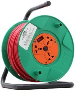 Ổ cắm kéo dài quay tay kiểu rulo 30m dây 2 lõi 15A  QT30-2-15A LIOA