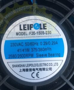 Quạt hút 150 x 172 x 51mm  F2E-150S-230 LEIPOLE