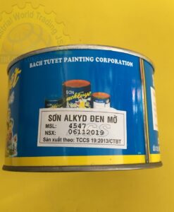 Sơn Alkyd Đen mờ 0.4Kg  TGCN-16996 Sơn Bạch Tuyết