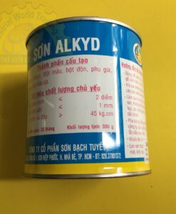 Sơn Alkyd Đen mờ 0.8Kg  TGCN-16994 Sơn Bạch Tuyết