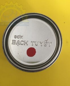 Sơn phủ alkyd (bóng) màu đỏ 344 0.2Kg Sơn Bạch Tuyết