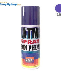 Sơn xịt ATM màu tím 400ml  A240 VIOLET ATMSPRAY