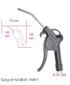 Súng xịt hơi chất liệu nhựa composite cứng, dài 172mm  1949 F Beta