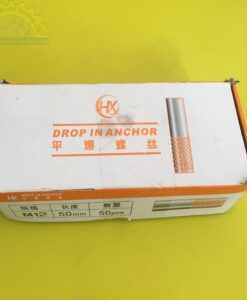 Bộ tắc kê đạn nở đóng inox size M12x16x50mm + Bu lông  TGCN-47125 vhardware