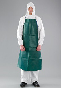 Tạp dề chống hóa chất màu xanh lục đậm  4000  Model 212 MICROGARD