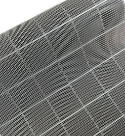 Thảm nhựa lưới tổ ong màu ghi khổ 1.2x 20 m  TGCN-45536 OEM-2302