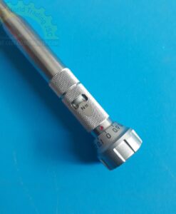 Cờ lê đo lực xoắn siết dải lực 2~ 10 N.m, đầu siết 1/4in, có thang đo bên ngoài để điều chỉnh  QL10N-MH Tohnichi