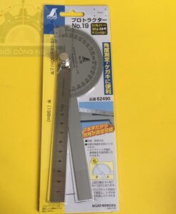 Thước đo góc 100mm  62490 Shinwa