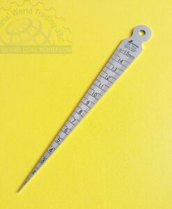 Thước đo khe hở khoảng đo 1-15 mm, độ dày 1.2 mm, độ chính xác +/- 0,05 mm, độ cứng HV400 62600 Shinwa