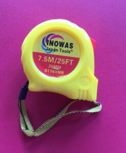 Thước lỗ ban 7.5m x 25mm 0116VHH. INOWAS