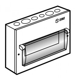Tủ điện kim loại chứa 9 MCB  EM9PL SINO