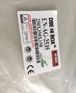 Tủ điện nhựa kín nước   EN-AG-2535 HIBOX