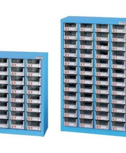 Tủ đựng phụ tùng, dụng cụ cơ khí 48 ngăn, kích thước tủ 586 x 222 x 937mm  VA7-448P Vertex