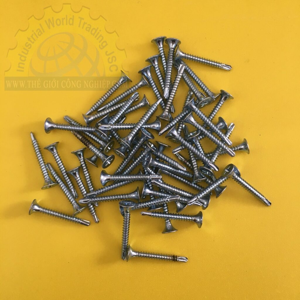 1kg Vít sàn đuôi cá thép xi M3.5x30mm (3F)  TGCN-39003 vhardware