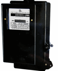 Công tơ điện 3 pha 4 dây, điện áp 220/380V, hằng số công tơ 45 vòng/kWh, hàng số đọc 06 số + 0 lẻ (kiểm định) MV3E4 50(100)A EMIC