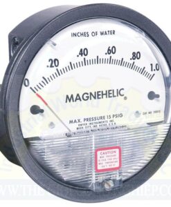 Đồng hồ đo chênh áp, dải đo 0-500Pa , kết nối 1/8” F NPT  2000-500pa DWYER