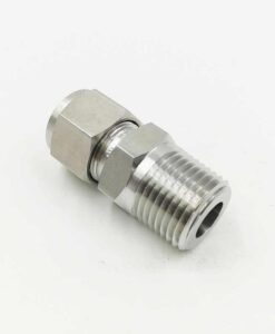 Khớp nối Inox SS316, 1 đầu ren ngoài 1/4 inch, 1 đầu nối Ống OD x 1/8 inch  SS-200-1-4 SWAGELOK
