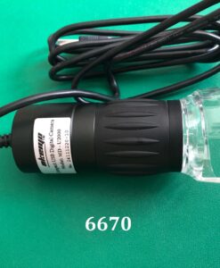 Kính hiển vi kỹ thuật số có độ phống đại 40X - 200X, kèm đèn led 8 bóng  MD-U2000 AKEIYO