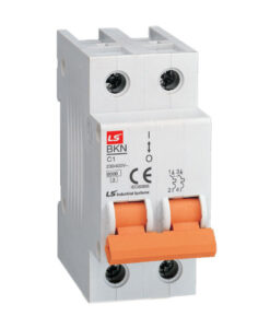 Mcb ( gắn trên ray ) loại 2 cực  BKN 2P-63A Ls LS
