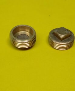 Nắp khóa, bịt đầu ống ren ngoài ø27mm chất liệu đồng thau  TGCN-53406 OEM-1338