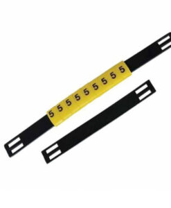 Thẻ đánh dấu cáp điện 10 ký tự kích thước 65x10mm  MS-65 China