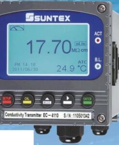 Thiết bị đo độ dẫn điện, dải đo 0.00 us/cm~200.0 ms/cm ,bao gồm màn hình, đầu dò và dây EC-4110 SUNTEX