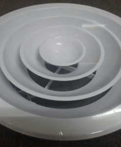 Van gió tròn D450mm và đầu chuyển đổi D200mm chất liệu nhôm   TGCN-53558 OEM-866